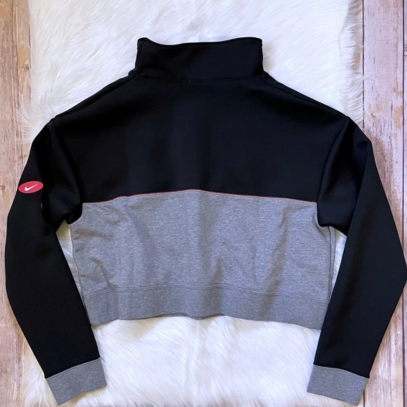 Nike Pro Dri-Fit Get Fit Crop Half Zip Pullover - Picture 5 of 9